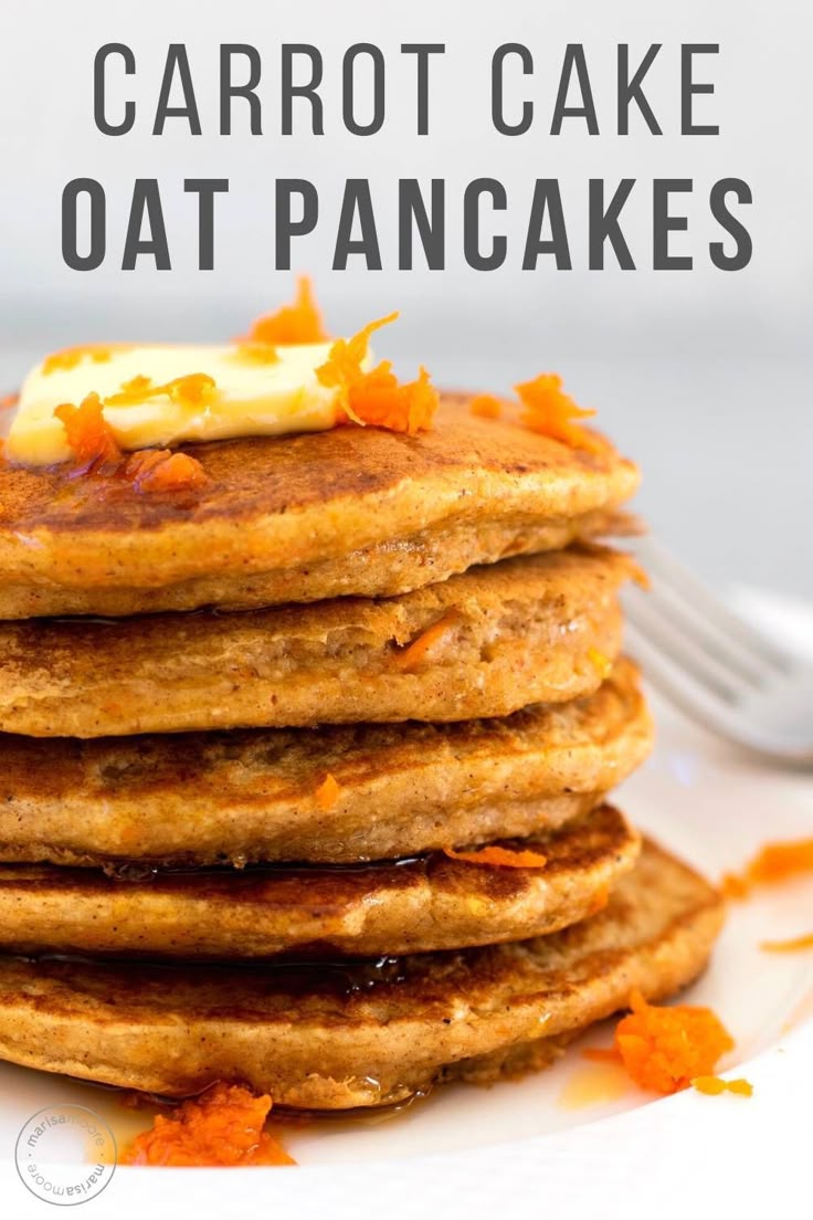 Fiber-Rich Oat & Carrot Pancakes: Naturally Sweetened Morning Fuel