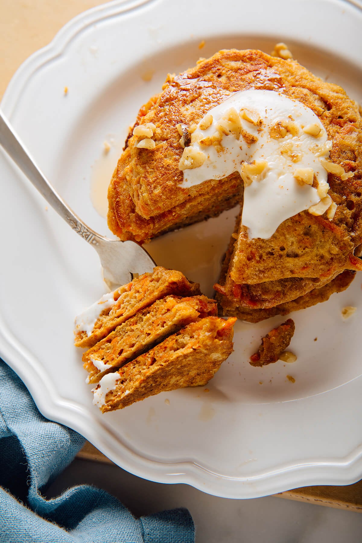 Quick Blender Carrot Cake Pancakes: A Healthy, Cozy Breakfast